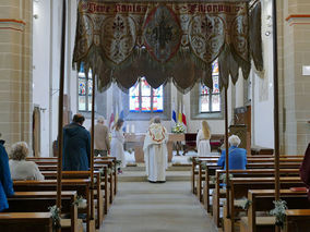 Festgottesdienst zum Johanni- und Kirchweihtag (Foto: Karl-Franz Thiede)